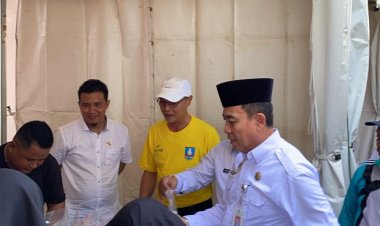 Warga Antusias Datangi  gerakan pangan murah(GPM) Digelar DKPP Serang, Jaga Ketersediaan Bahan Pokok