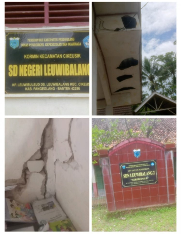 SDN Leuwibalang 2 Diduga Tidak Ada Perawatan