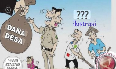 Anggaran Pembangunan Fisik DD di Desa Turus di Duga "Di akali", Ini Kata PJ Kades Turus
