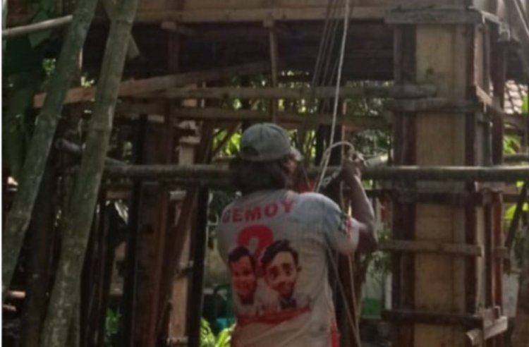 Diduga Langgar K3, Pekerjaan SPAM Didesa Rancatereup Labuan, Disoal DPC GWI Pandeglang