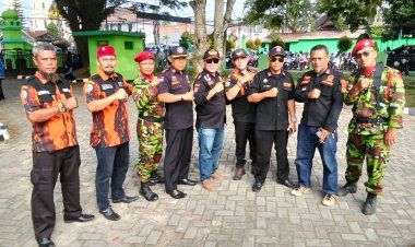 DPC Bppkb Pandeglang  dan Perwakilan Ormas Lainnya Ikuti Upacara Peringatan Hari Kesaktian Pancasila di Makodim 0601 Pandeglang