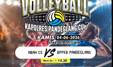 Tim Volly Ball Putra Bppkb Pandeglang, Diputaran ke 3 Raih kembali Juara dengan Sekor 3 - 1 