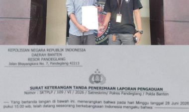 Datangi Pores Pandeglang, Advokat Moh. Supran, SH, Laporkan Aku Facebook Maya Septiani Terkait Dugaan Pencemaran Nama Baik