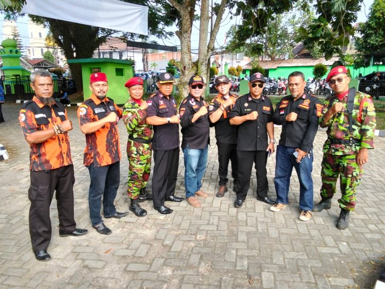 DPC Bppkb Pandeglang  dan Perwakilan Ormas Lainnya Ikuti Upacara Peringatan Hari Kesaktian Pancasila di Makodim 0601 Pandeglang