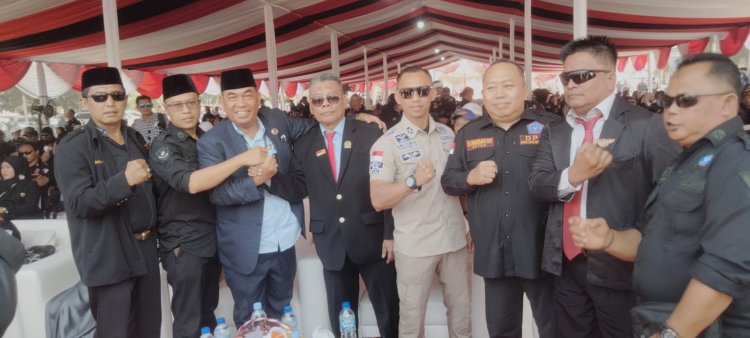 RIBUAN ANGGOTA BPPKB BANTEN PADATI STADION PAKAN SARI BOGOR.   "KETUM DAN SEKJEN MENDAPAT GELAR KEHORMATAN DARI SULTAN CIREBON "