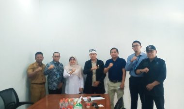 Rapat Konsolidasi Bupati Pandeglang Bersama BPPKB Banten di Kantor Kesbangpol