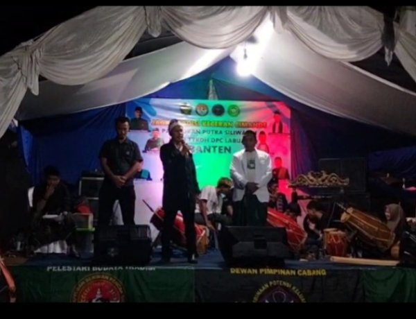 Ketua Dpc Bppkb kabupaten Pandeglang, Hadiri Keceran Tjimande di Padepokan Putra Siliwangi Labuan