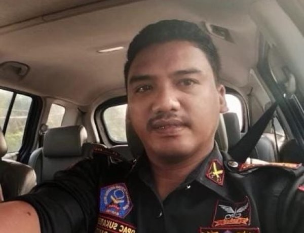 Ketua BPPKB DPAC Sukaresmi Hadiri Acara Pelepasan Personil Polsek Patia 