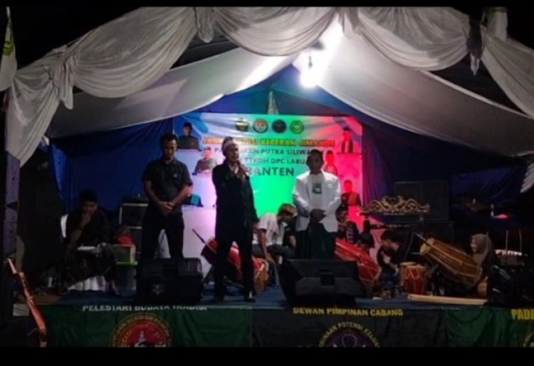 Ketua Dpc Bppkb kabupaten Pandeglang, Hadiri Keceran Tjimande di Padepokan Putra Siliwangi Labuan